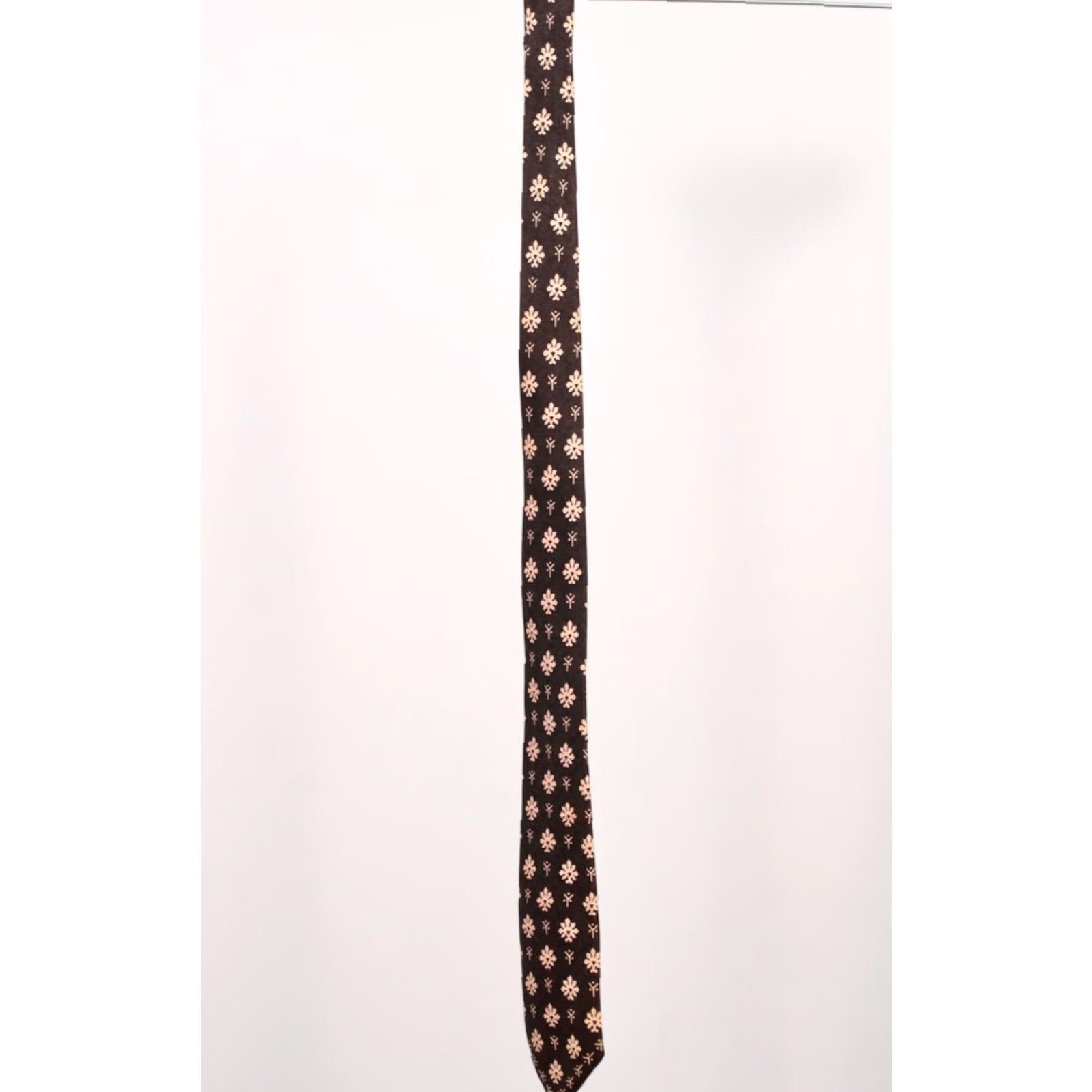 Pinko VTG Towncraft Black / Navy & Pink Abstract Pattern Necktie 50s Tie Mens 1950s VTG Condition 50s Tie Measurements 54.25" Long 3" Wide Size ONE SIZE - 2 Thumbnail