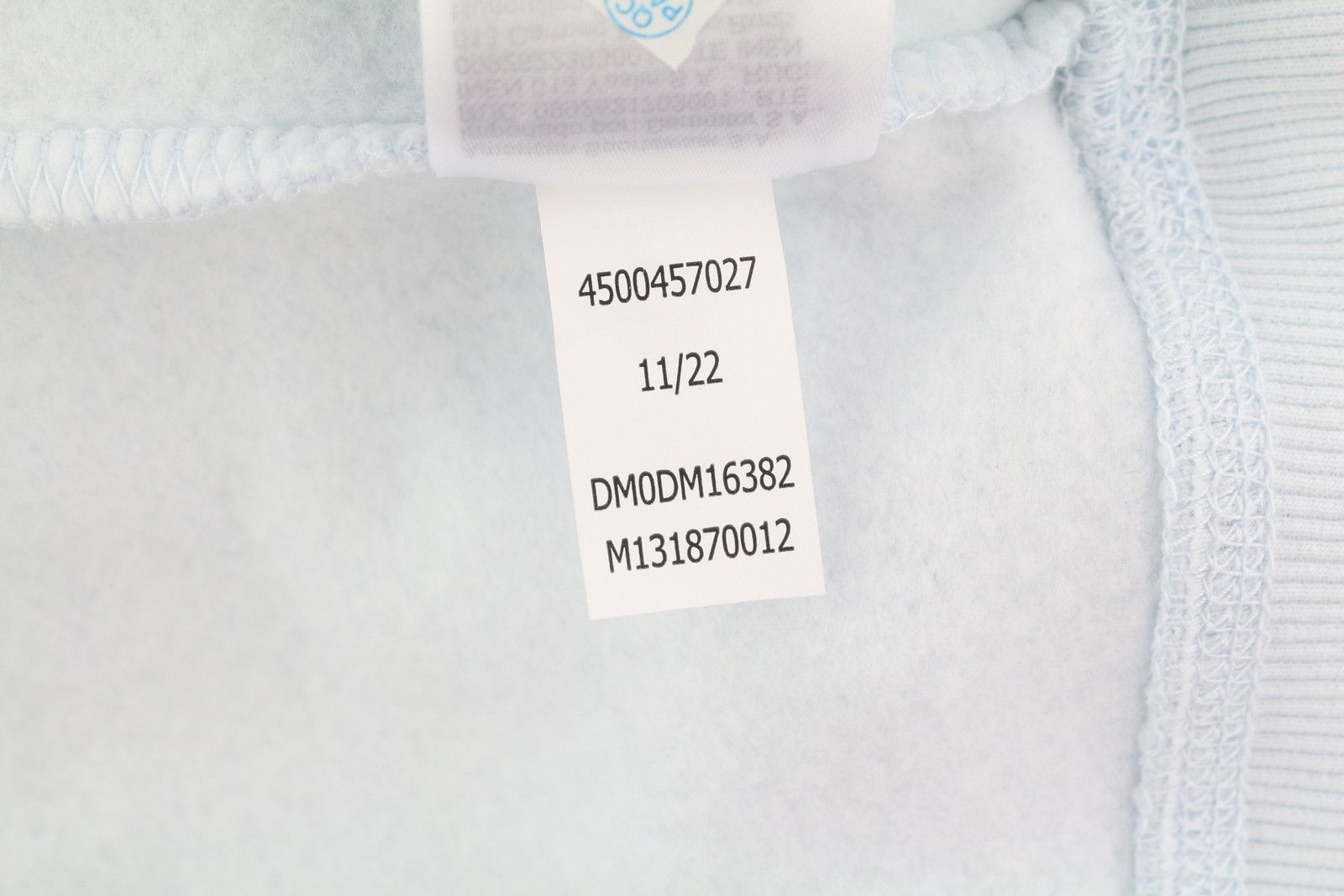 Tommy Hilfiger L Light Blue Kangaroo Pocket Hooded Hoodie 85000 Size US L / EU 52-54 / 3 - 10 Thumbnail