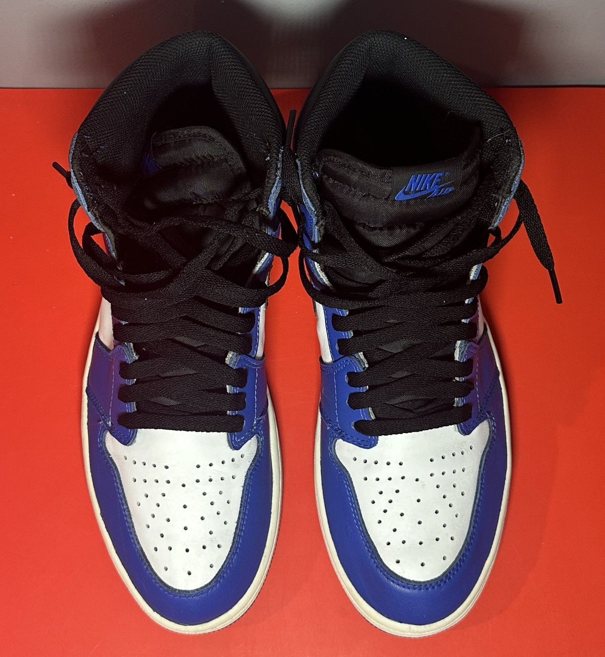 Jordan Brand Size 10 - Jordan 1 Retro High OG Game Royal 2018 Size US 10 / EU 43 - 4 Thumbnail