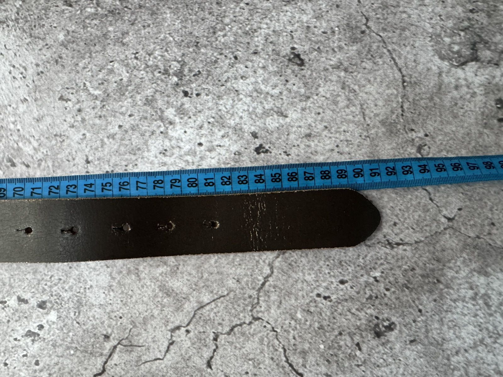 Guess × Vintage Guess Belt Leather Brown Made in Italy Size ONE SIZE - 6 Thumbnail