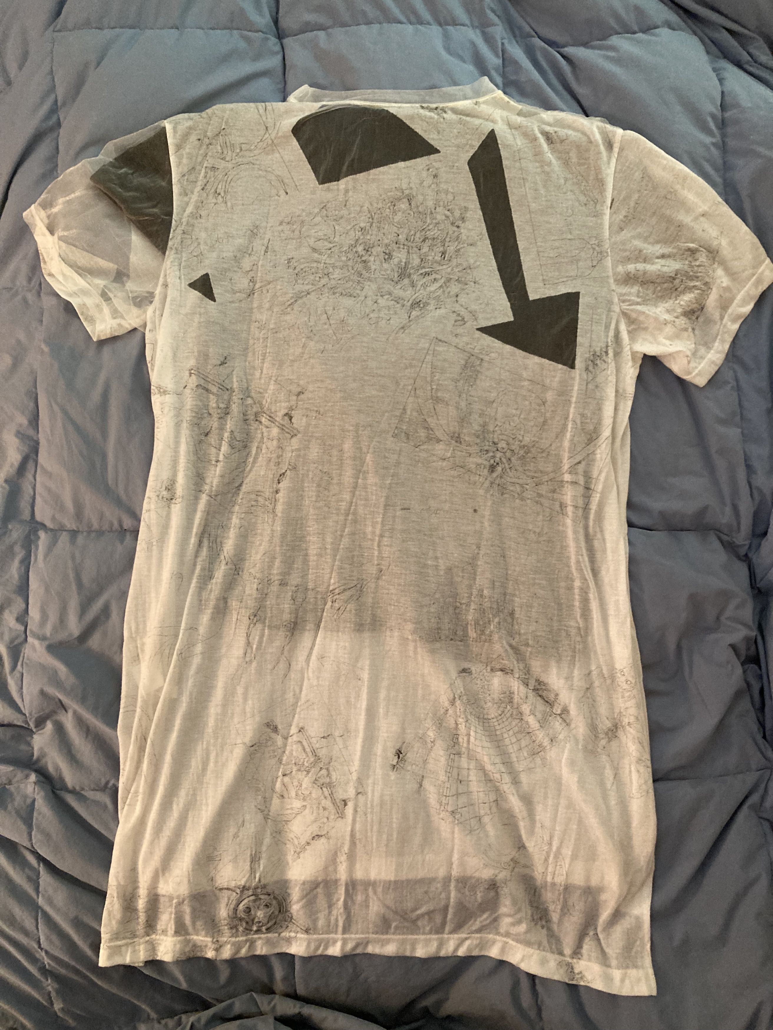 Ground Y Ground Y x Ghost In The Shell Opal Finish Long T-shirt Size US L / EU 52-54 / 3 - 3 Thumbnail