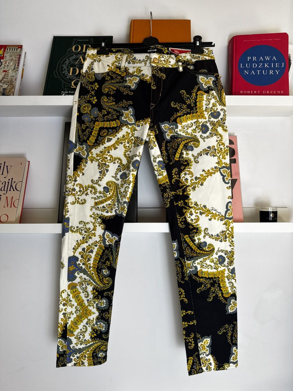 Just Cavalli Just Cavalli Roberto Desginer patterned Iconic Womans Pants Size 30" / US 8 / IT 44 - 1 Thumbnail