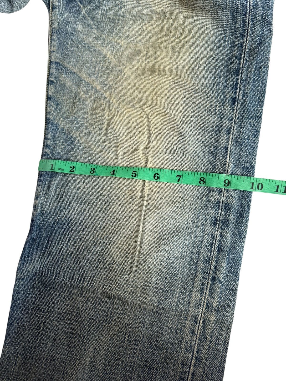 Gap Vintage Y2K Gap Baggy Distressed Nice Design Denim Jeans Size US 33 - 11 Thumbnail