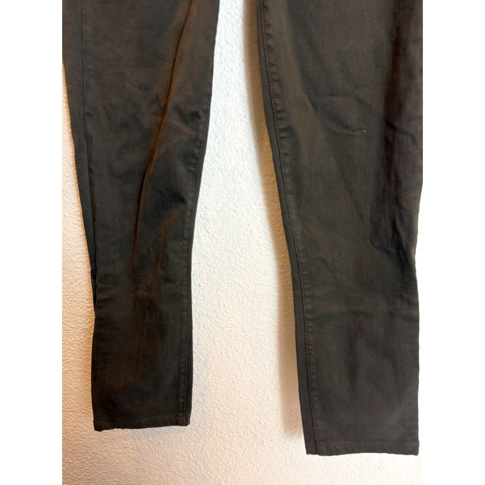 Gap Gap Resolution Legging Womens 28 Tall Olive High Rise Stretch Pants 28x27 Green Cotton Polyester Spandex Size 28" / US 6 / IT 42 - 3 Thumbnail