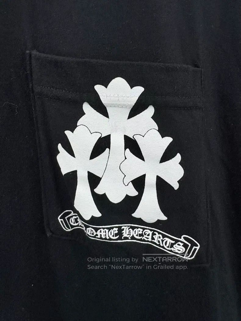 Chrome Hearts CHROME HEARTS Size XXL Scroll cross short sleeve Size US XXL / EU 58 / 5 - 3 Thumbnail