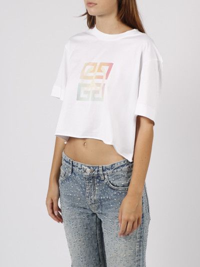 Givenchy o1srvl11e0924 Short T-shirt In Printed Jersey in White Size L / US 10 / IT 46 - 3 Thumbnail