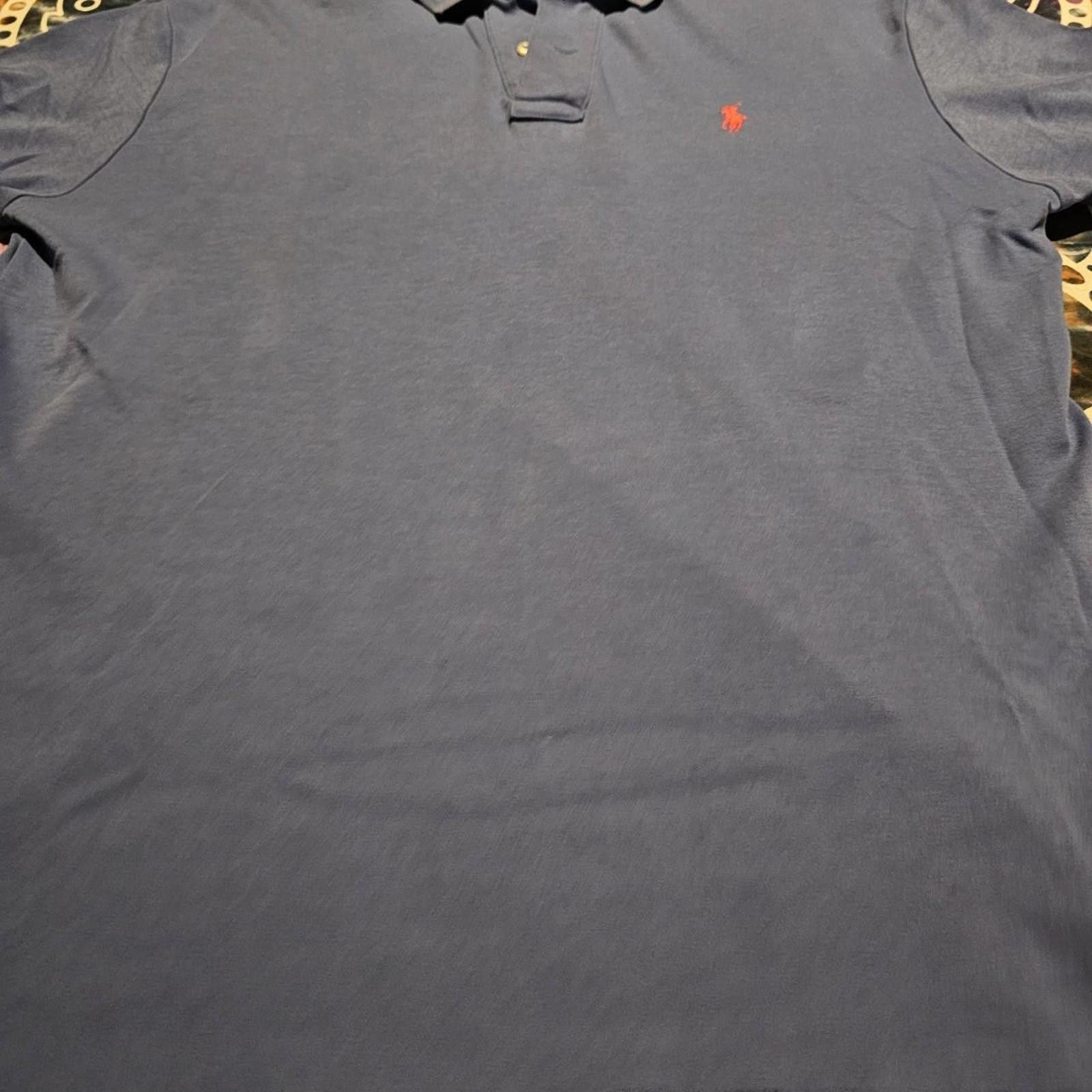 Polo Ralph Lauren Polo Ralph Lauren Men's Blue Polo-shirt Size US M / EU 48-50 / 2 - 2 Thumbnail