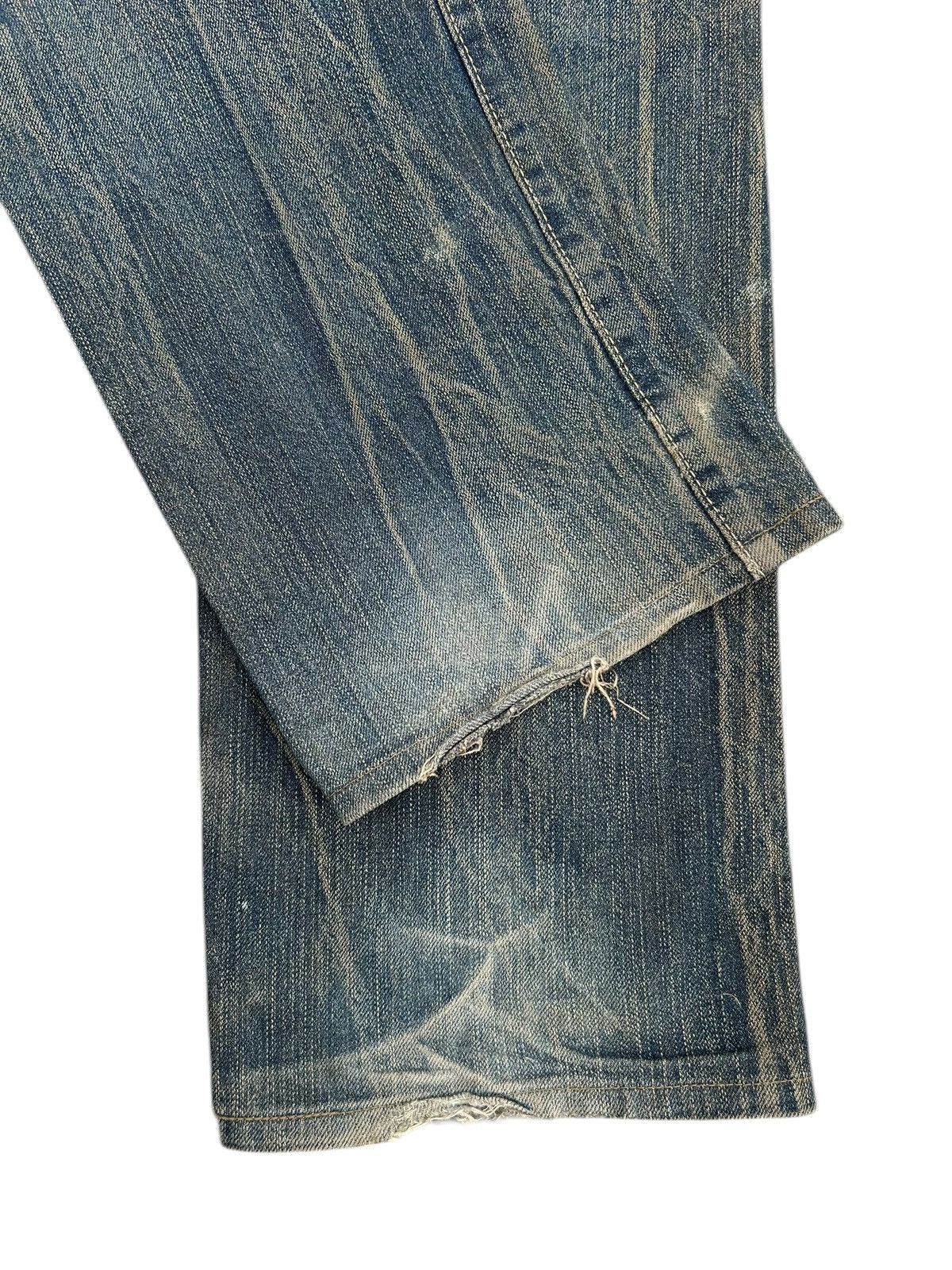 Kapital Rusty Vintage Edwin 505 BXX Selvedge Distressed Denim Jeans Size US 36 / EU 52 - 18 Thumbnail