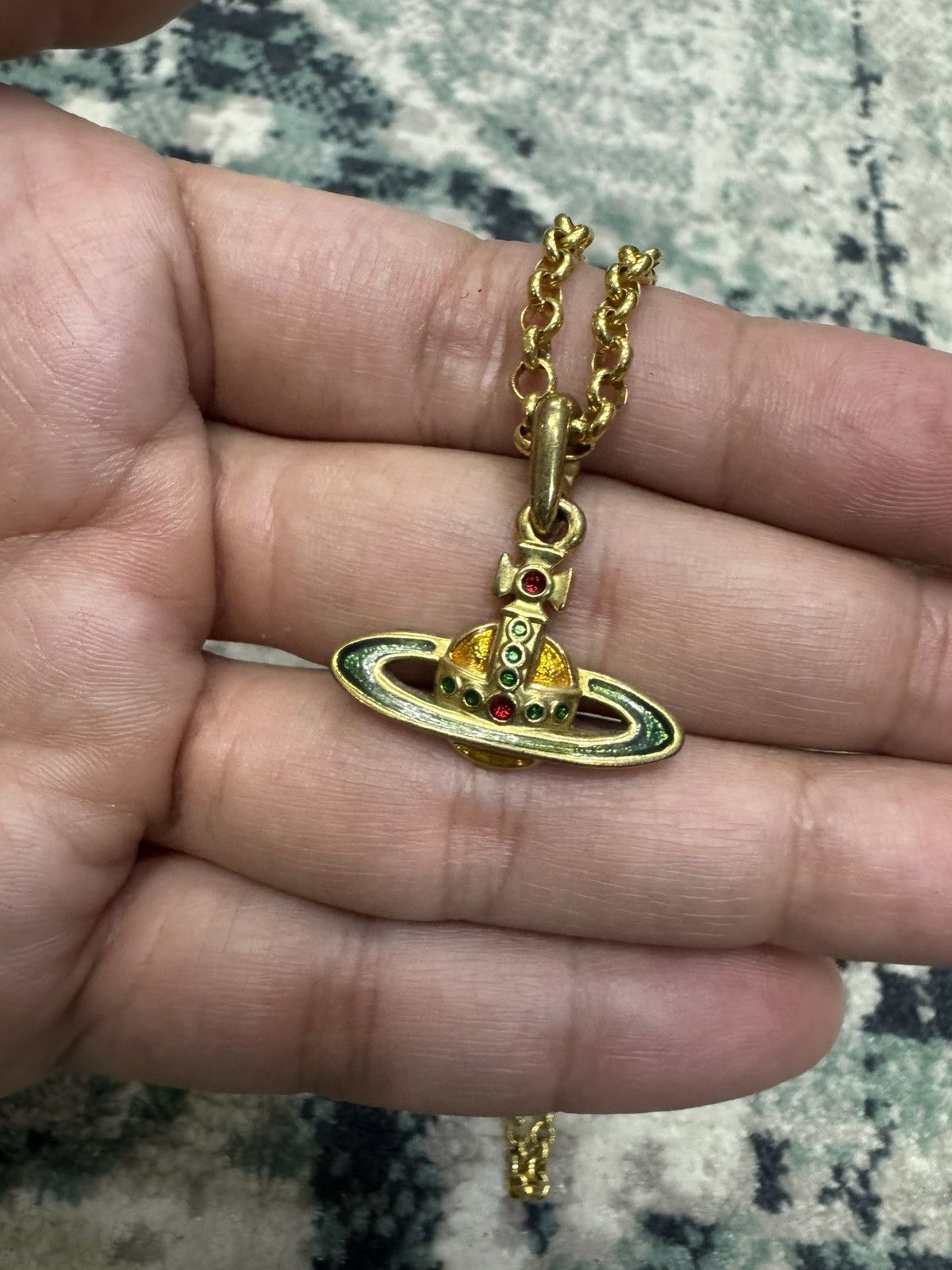 Vivienne Westwood VINTAGE VIVIENNE WESTWOOD ORB NECKLACE Size ONE SIZE - 2 Thumbnail