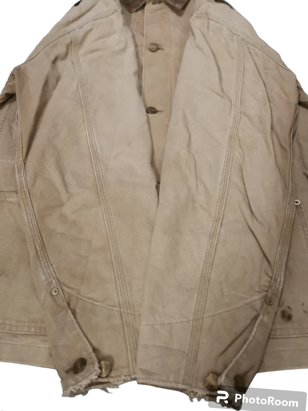 Carhartt 🔥Vintage 90's Carhartt Michigan Chore Sun Faded Distressed Size US L / EU 52-54 / 3 - 4 Thumbnail