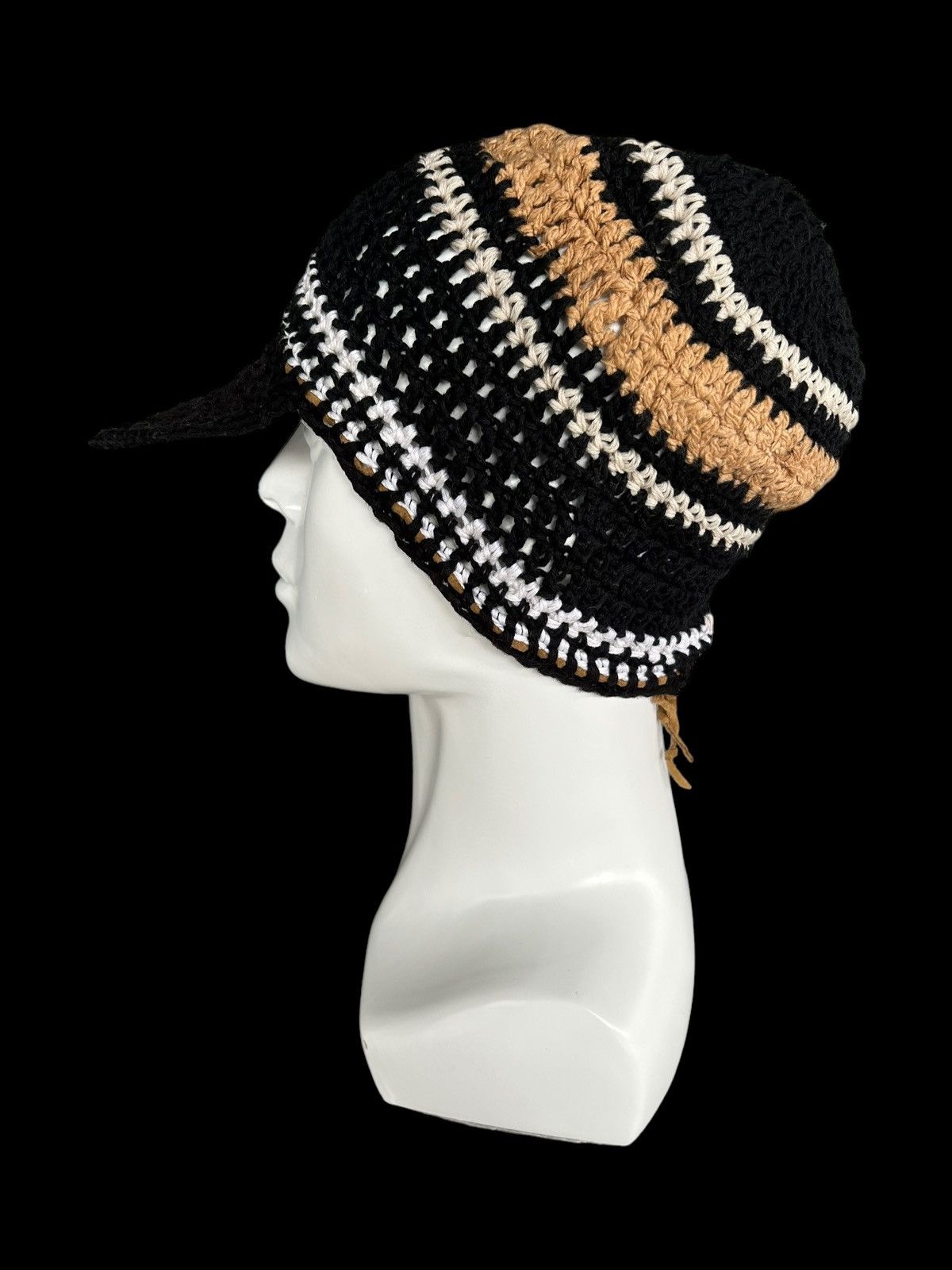 Japanese Brand × Kapital × Vintage Crochet Knitted Handmade Hats Rare Size ONE SIZE - 1 Thumbnail