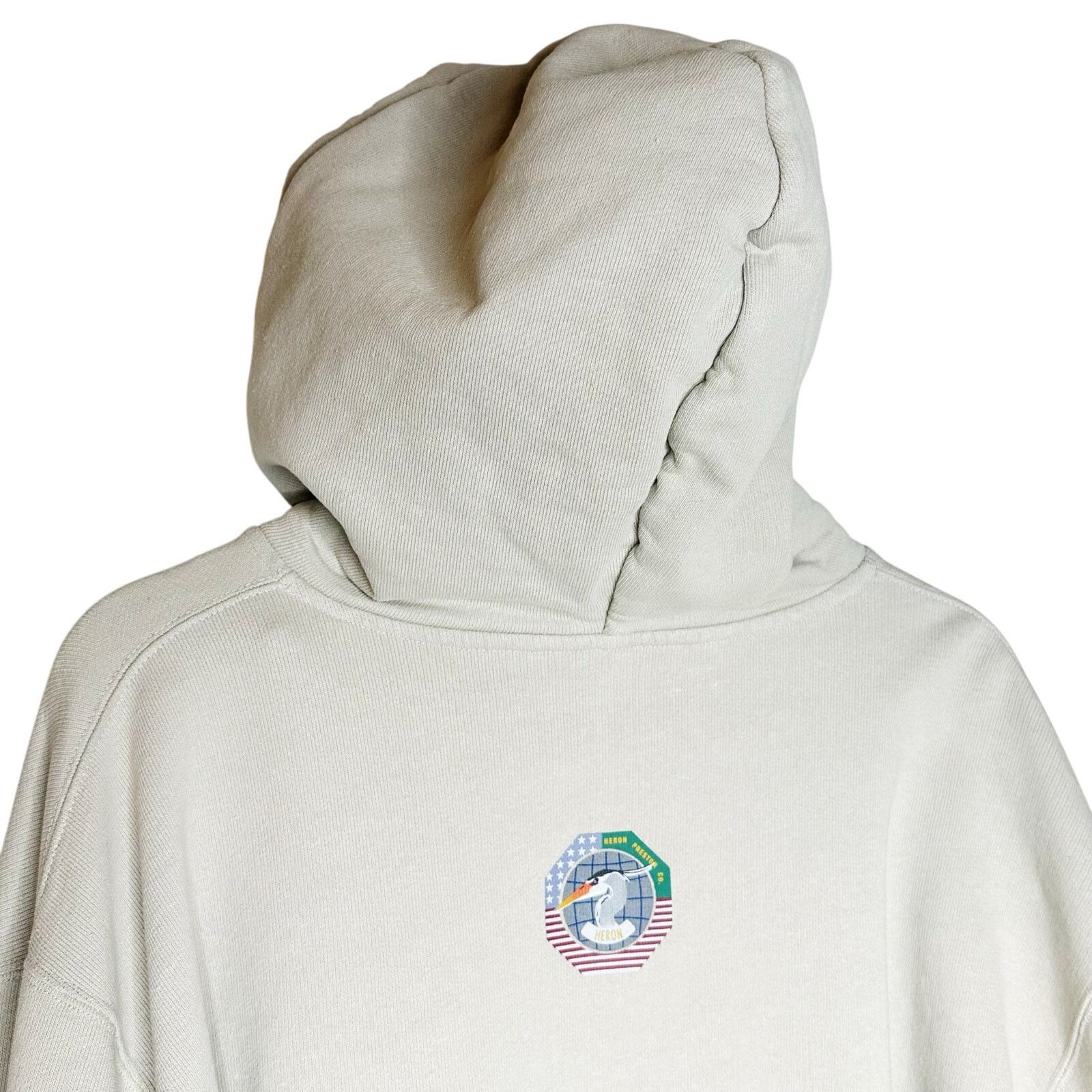 Heron Preston Heron Preston NWT Global Collage Grey Cotton Graphic Hoodie Size US M / EU 48-50 / 2 - 17 Thumbnail