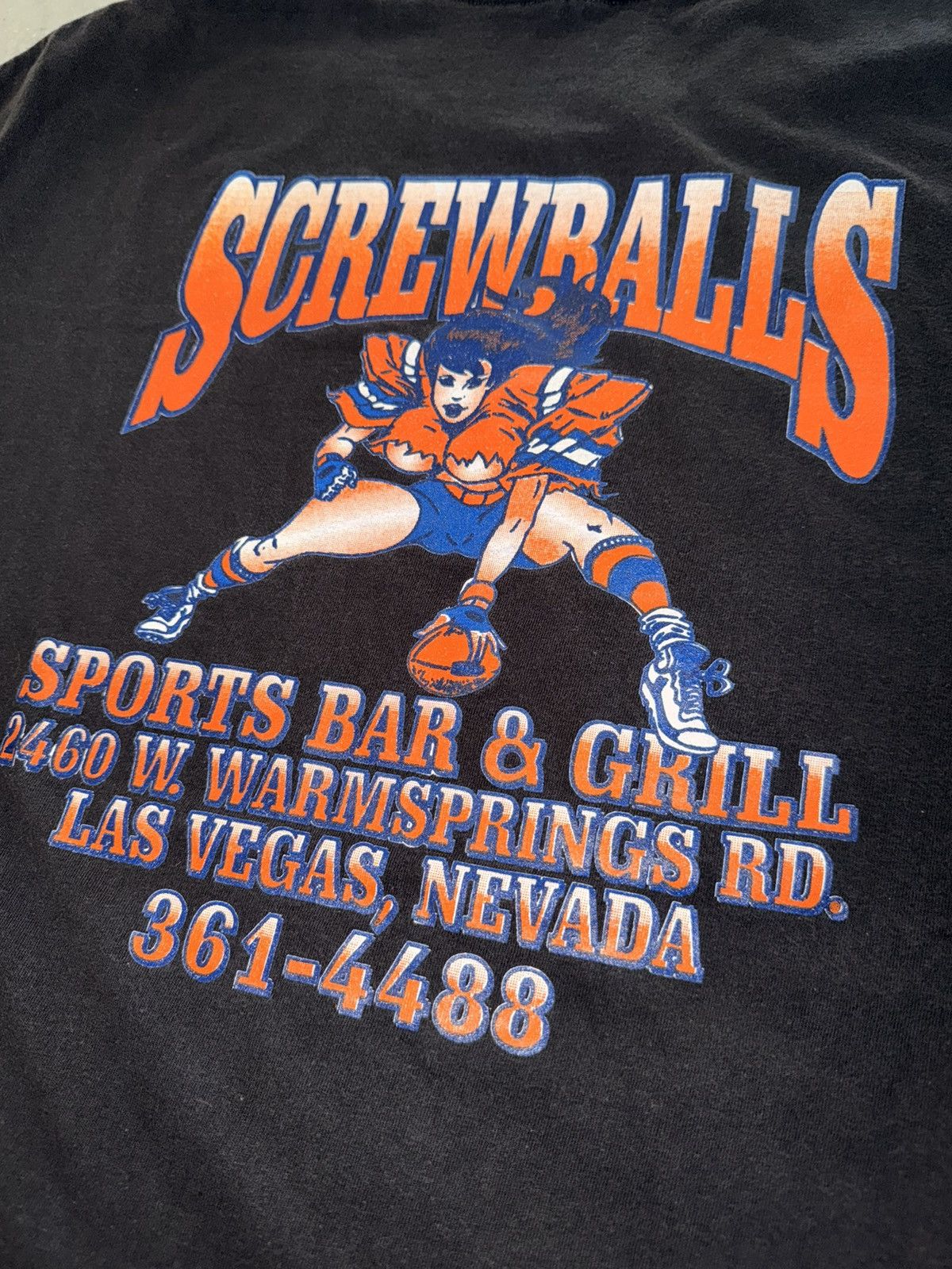 Vintage Y2K Screwballs Las Vegas tee Size US XL / EU 56 / 4 - 6 Thumbnail