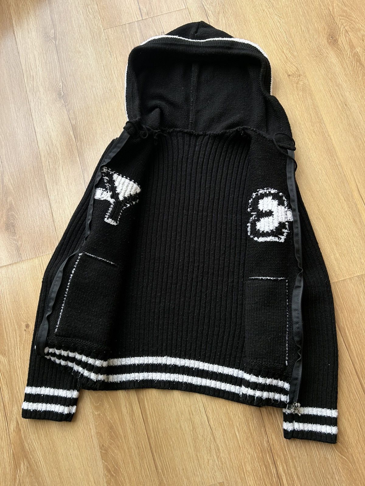 Y-3 Y-3 Knit Zip Up Hoodie LGB If6Was9 Style Size M / US 6-8 / IT 42-44 - 3 Thumbnail