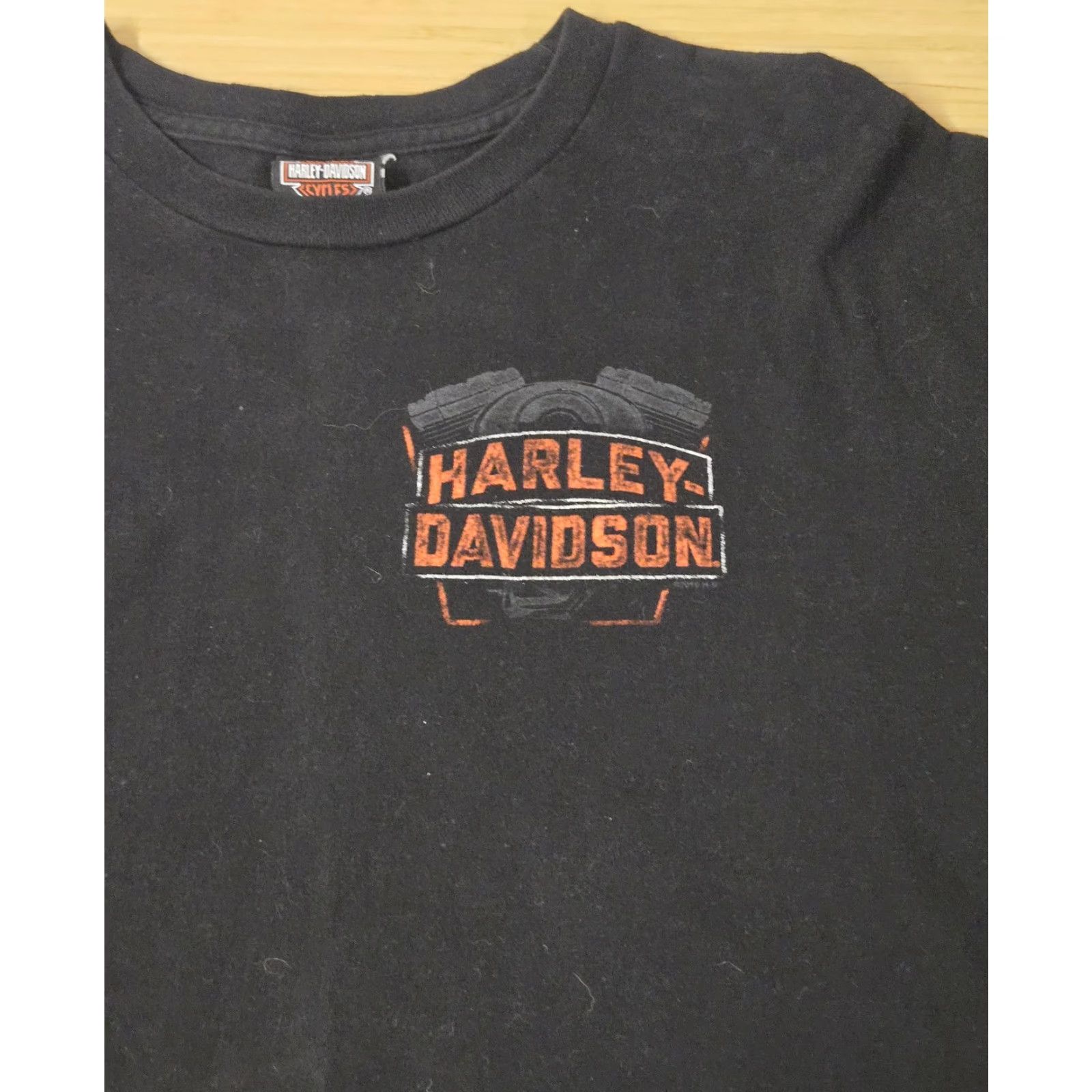 Harley Davidson Harley-Davidson Shirt Mens 2XL Black Rochester Minnesota Biker Motorcycle Tee Size US XXL / EU 58 / 5 - 2 Thumbnail