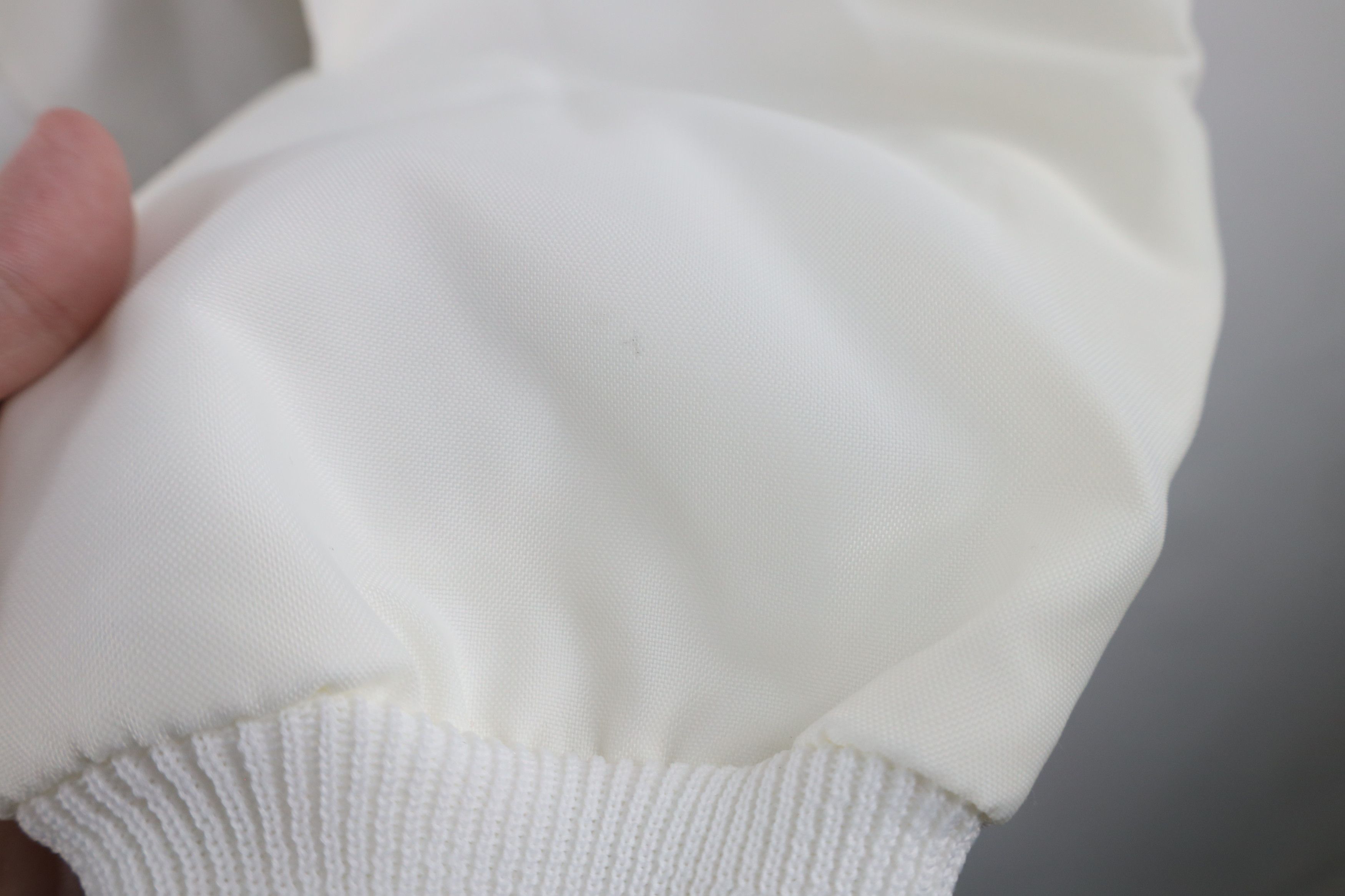 Vintage Vintage 70s Streetwear Coaches Windbreaker Jacket White USA Size US L / EU 52-54 / 3 - 4 Thumbnail