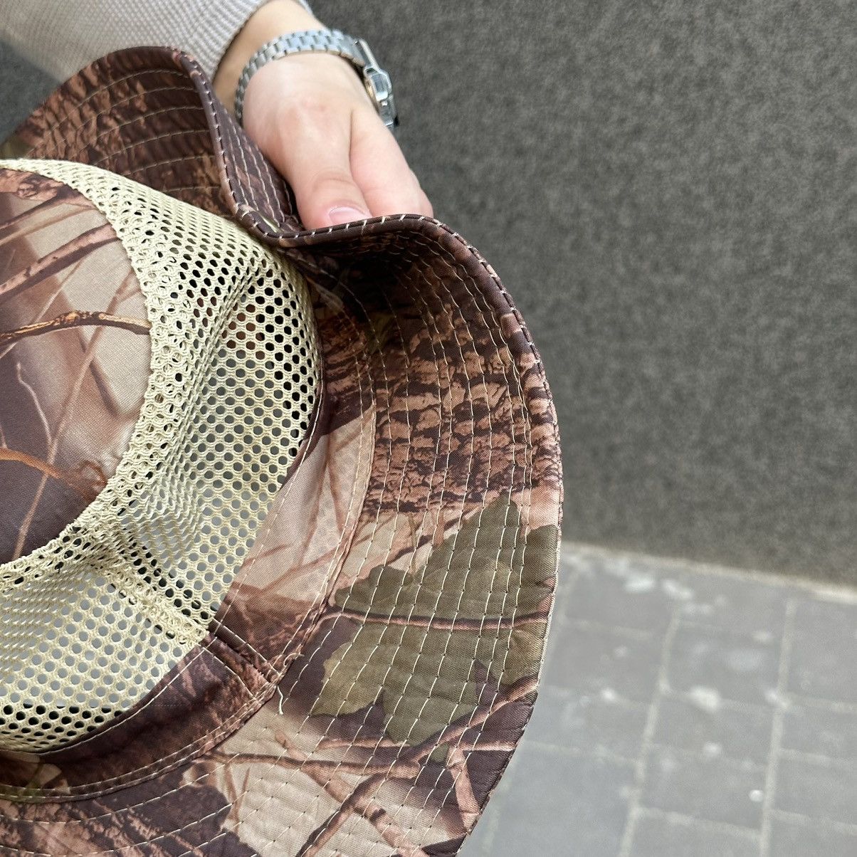 Vintage Vintage Japanese Style Real Tree Hat Cap Y2K 00s USA Size ONE SIZE - 9 Thumbnail