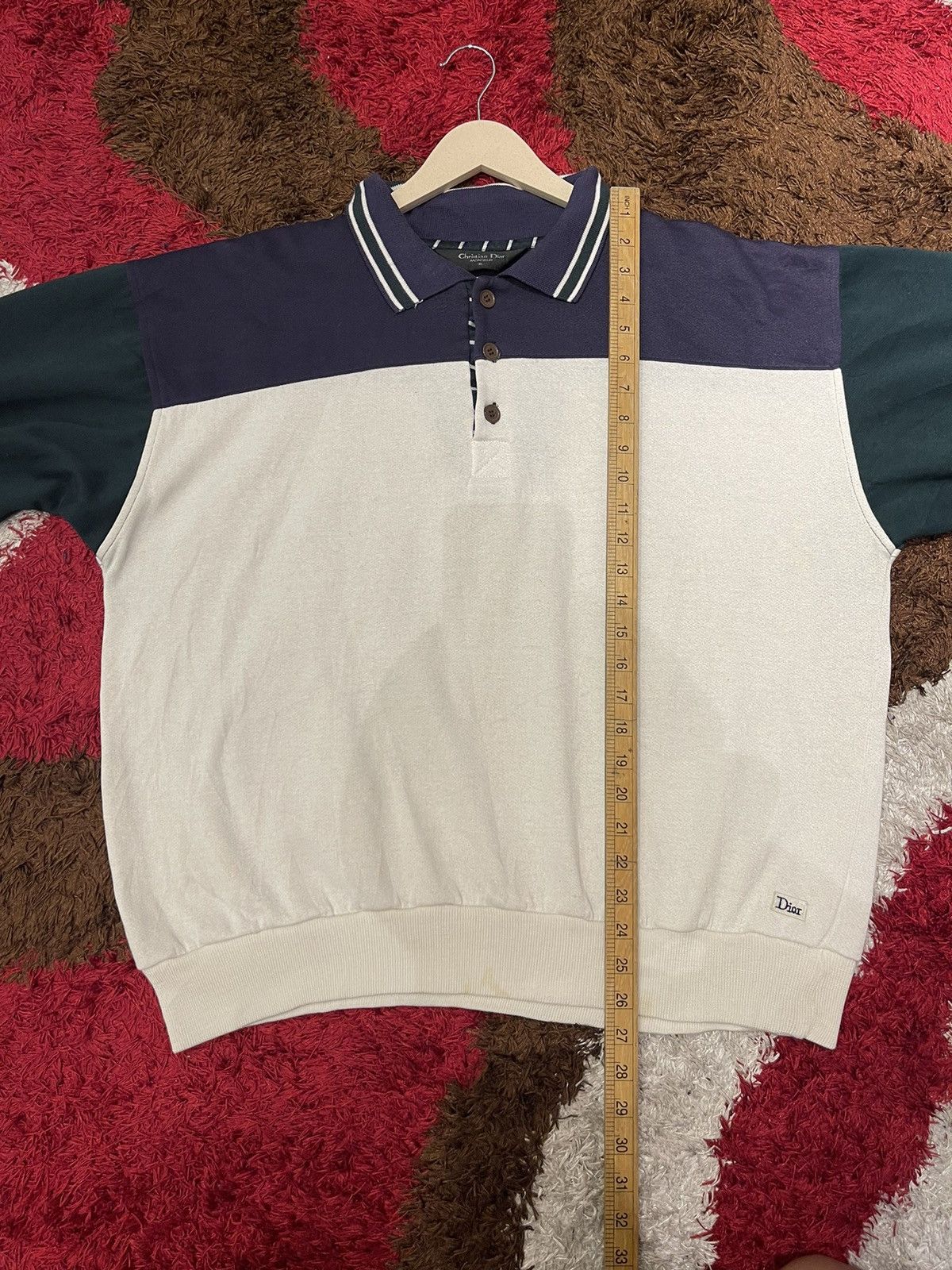 Christian Dior Monsieur Christian Dior Sweatshirt Stain Minor Refer Photo Size US L / EU 52-54 / 3 - 19 Thumbnail