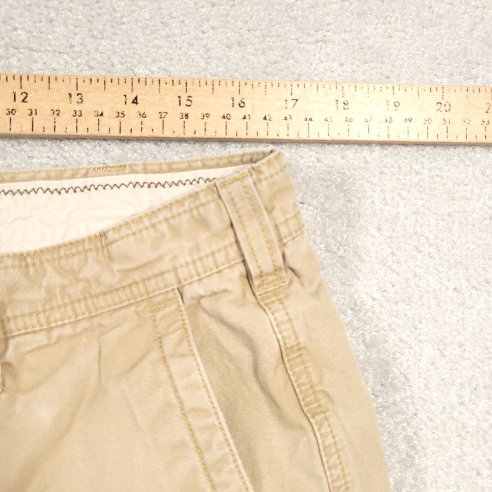 Vintage Columbia Khaki Tan Utility Pants Mens 36 Outdoors Straight Leg Hiking Zip Pocket Mens Regular Straight Belt Loops Beige Casual Workwear 90s Size US 36 / EU 52 - 5 Thumbnail