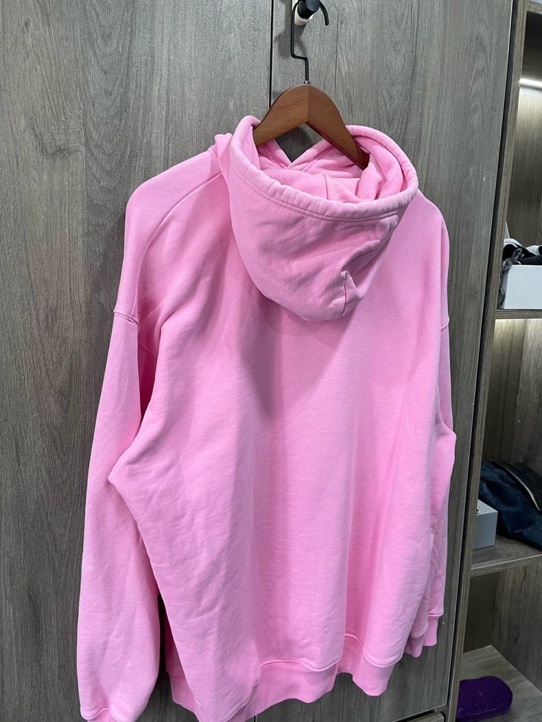 Balenciaga Balenciaga Pink Embroidered Hoodie Size US XS / EU 42 / 0 - 5 Thumbnail