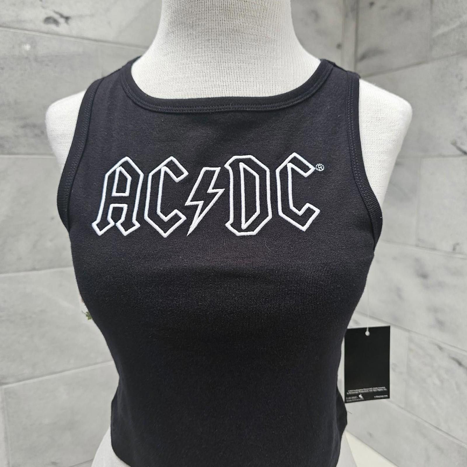 Other Women's Black ACDC Band Tank Top Size M / US 6-8 / IT 42-44 - 1 Thumbnail