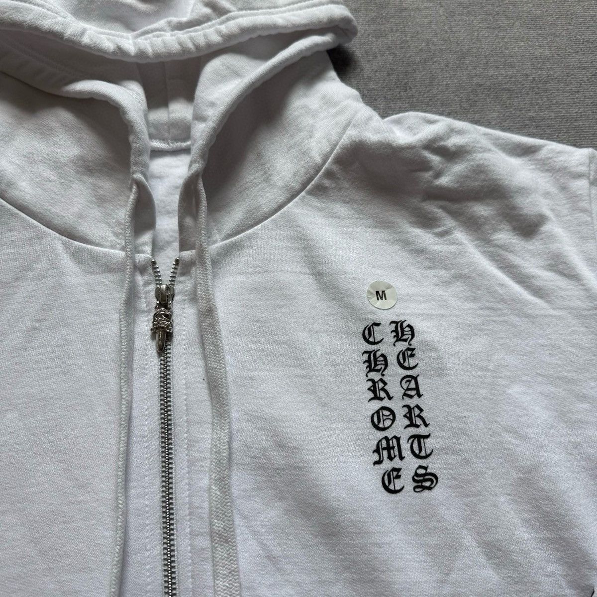 Chrome Hearts Chrome Hearts black Print Arm Logo Zip Up Hoodie Size US L / EU 52-54 / 3 - 2 Thumbnail