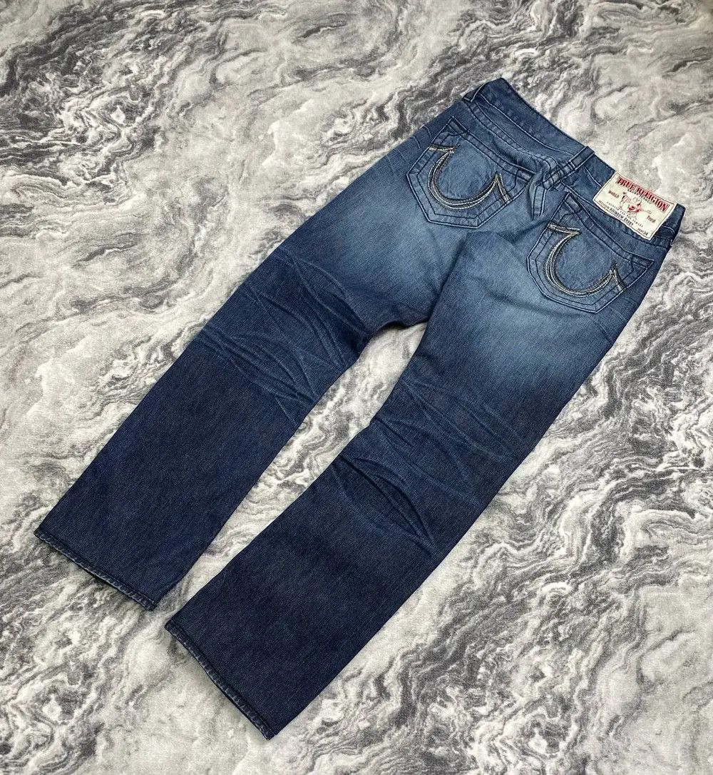 True Religion Vintage True Religion Rainbow Bobby Denim Baggy Jeans Y2K Size US 34 / EU 50 - 1 Thumbnail