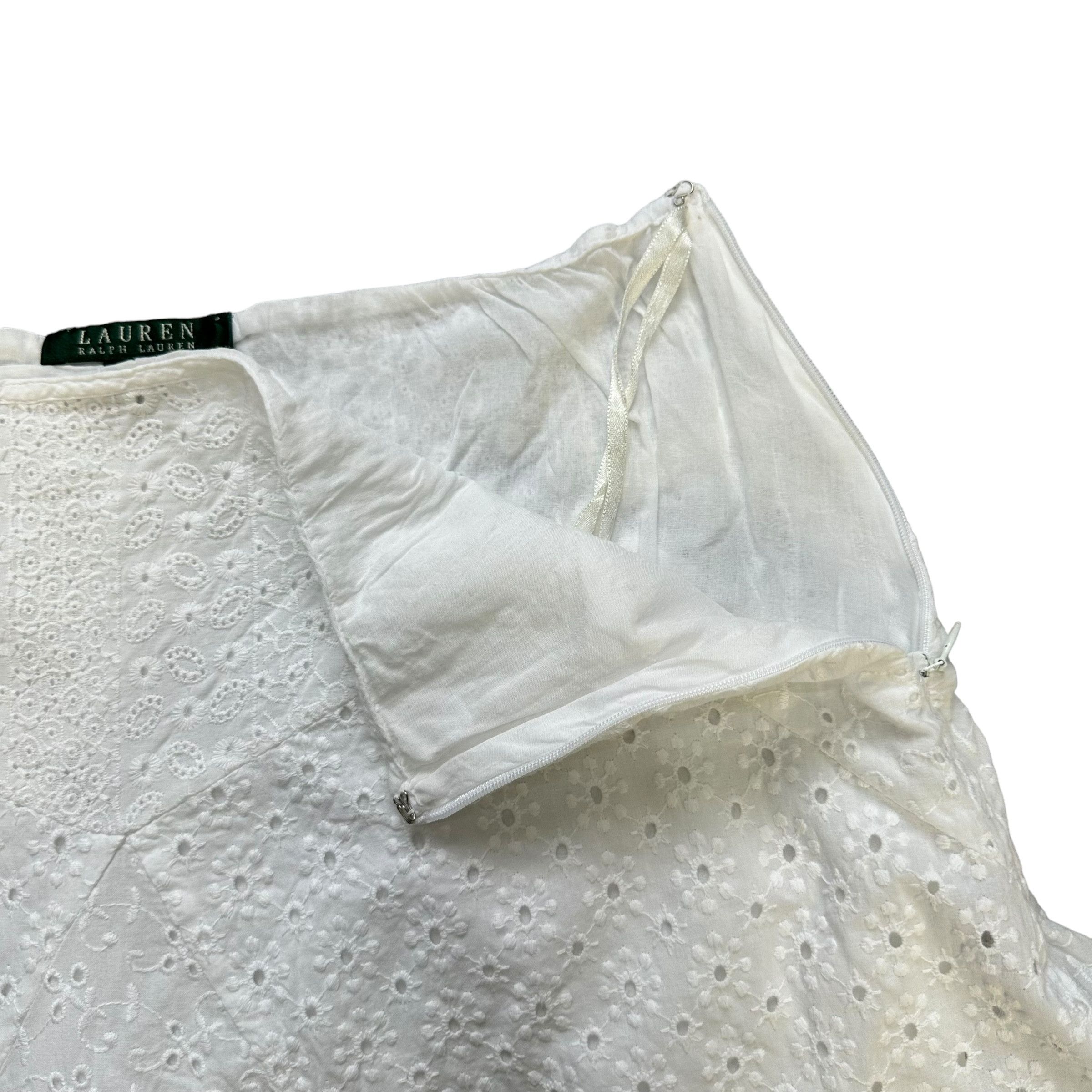 Ralph Lauren LAUREN Ralph Lauren White Skirt #A33-0752 Size 29" - 4 Thumbnail