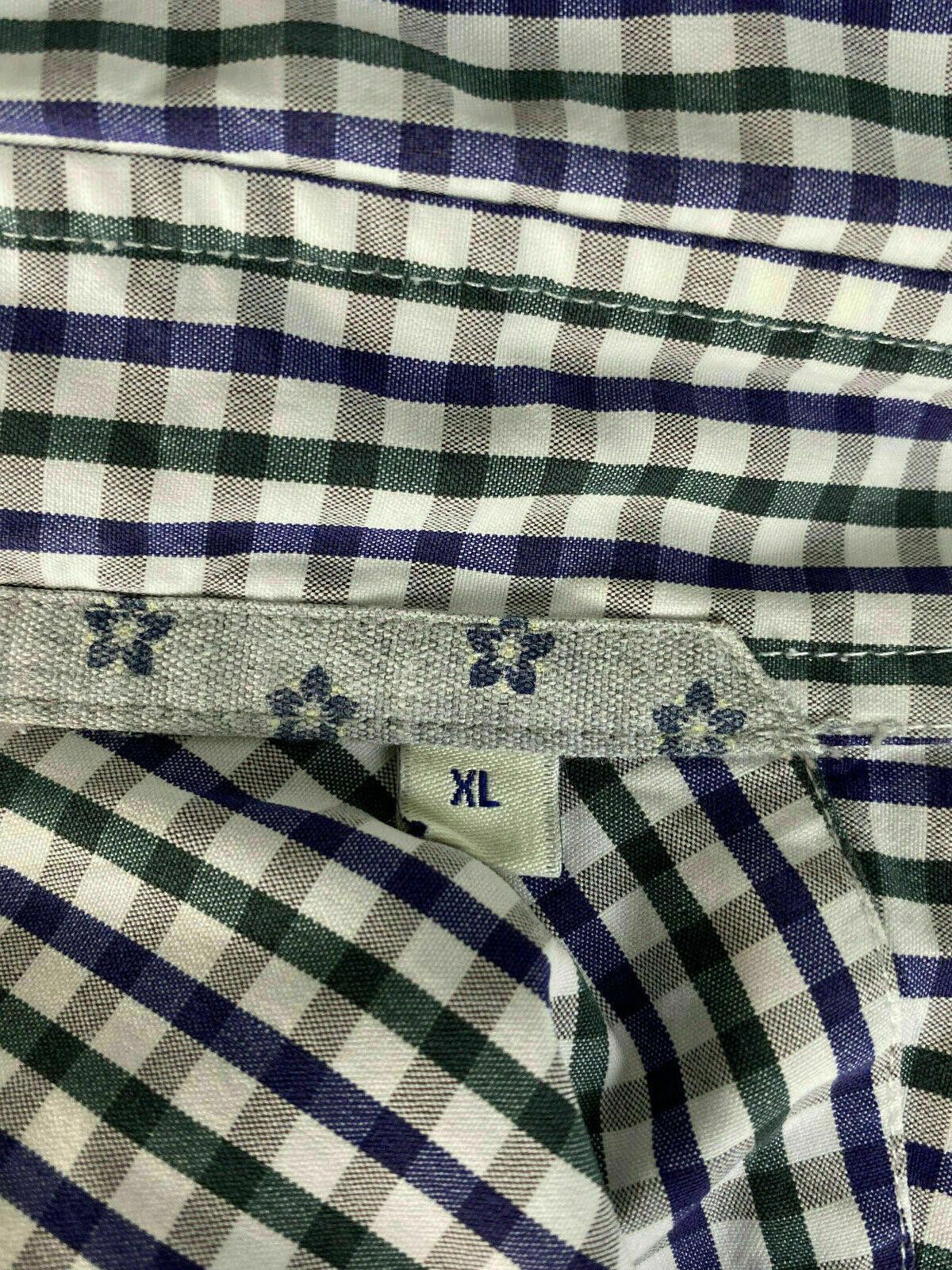 Designer Men Boggi Milano Multicolor Check Cotton Shirt Size XL Size US XL / EU 56 / 4 - 11 Thumbnail