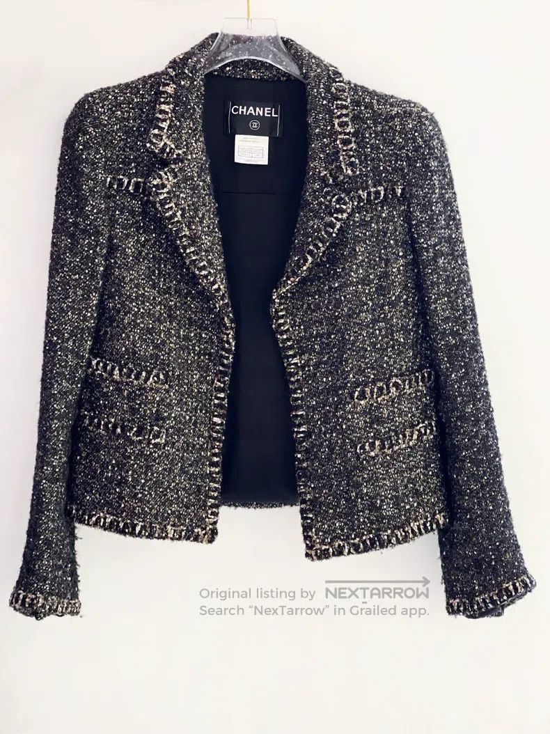 Chanel Chanel 04A High-end handicraft workshop jacket Size XS / US 0-2 / IT 36-38 - 2 Thumbnail