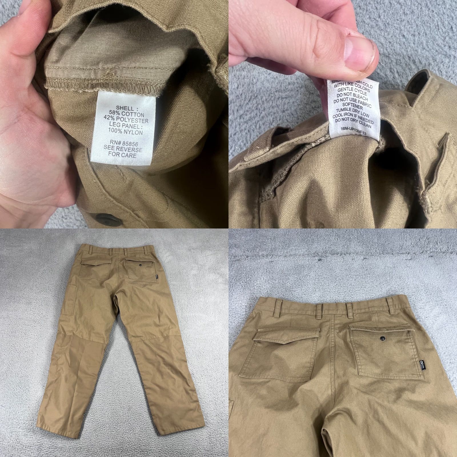 Vintage Guide Series Pants 36x30 Brown Field Hunting Work Outdoor Mens Size US 36 / EU 52 - 8 Thumbnail