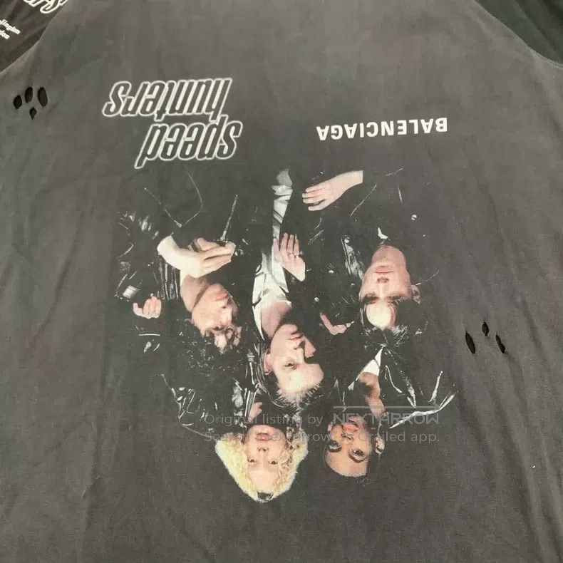 Balenciaga Balenciaga Black Inverted LOGO Long Sleeve Size US S / EU 44-46 / 1 - 5 Thumbnail