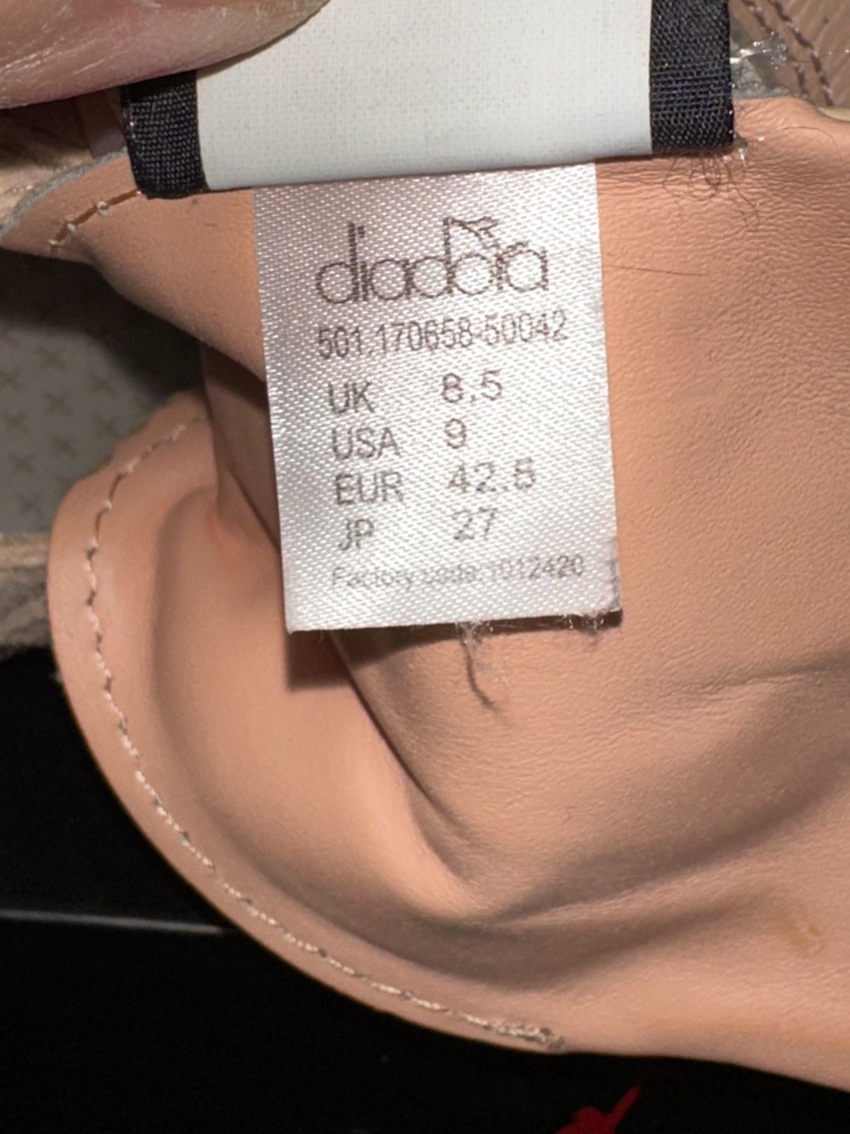 Diadora Diadora x Feature N 9000 Ice Cream Sneakers Italy Made Peach Size US 9 / EU 42 - 4 Thumbnail