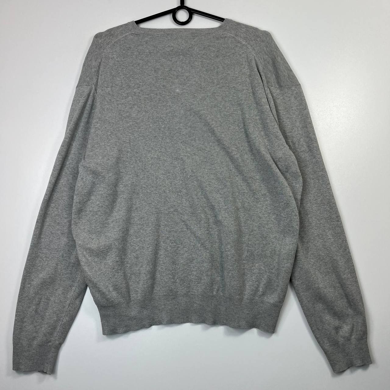 Polo Ralph Lauren Polo Ralph Lauren V Neck Sweater Grey Knit Jumper Size M Size US M / EU 48-50 / 2 - 6 Thumbnail