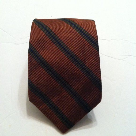 Lands' End LANDS' END MEN'S NEW 100%SILK TIE WIDTH: 3 3/4" Size ONE SIZE - 2 Thumbnail