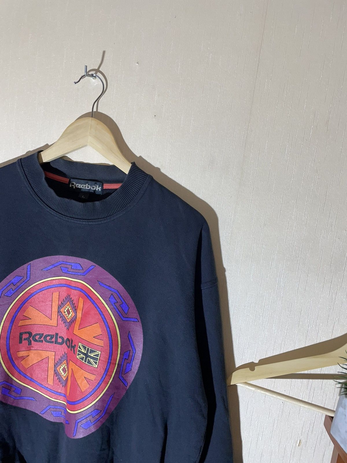 Reebok × Vintage Reebok vintage y2k sweatshirt 90s Size US L / EU 52-54 / 3 - 2 Thumbnail