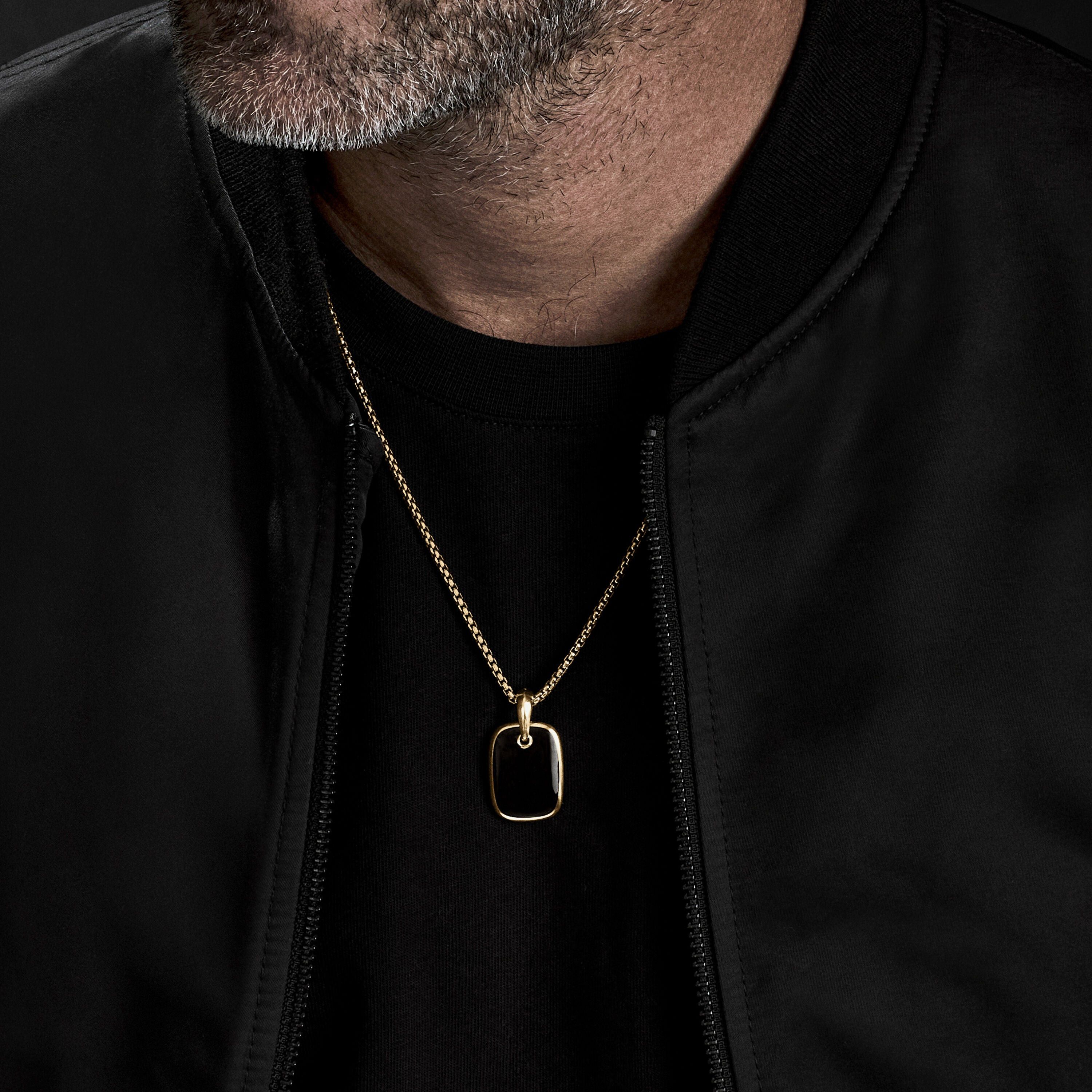 David Yurman o1w1db10526 D25509M /Size 7 /Tablet Amulet In 18K in Golden Size ONE SIZE - 2 Thumbnail