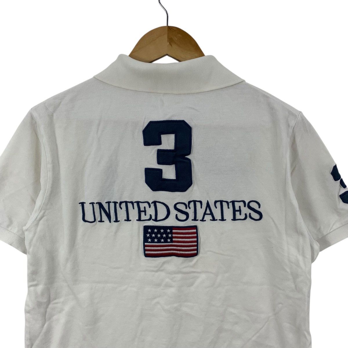 Polo Ralph Lauren Vintage POLO RALPH LAUREN Team USA Flag Tee Shirt Top Size M / US 6-8 / IT 42-44 - 8 Thumbnail