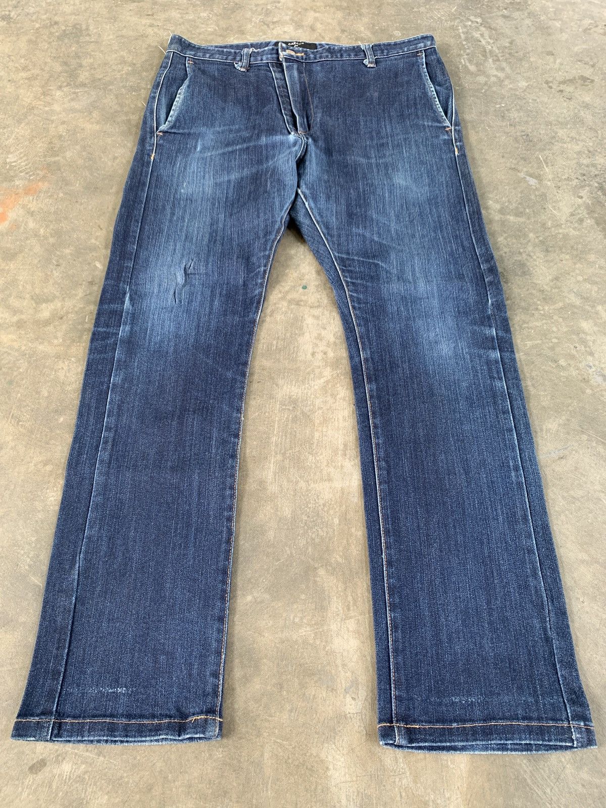 CABANE de ZUCCa CABANE de ZUCCa Issey Miyake Assymetric Denim Size US 35 - 3 Thumbnail