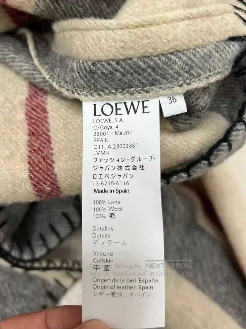 Loewe Loewe Striped Hooded Jacket Cardigan Size XS / US 0-2 / IT 36-38 - 5 Thumbnail