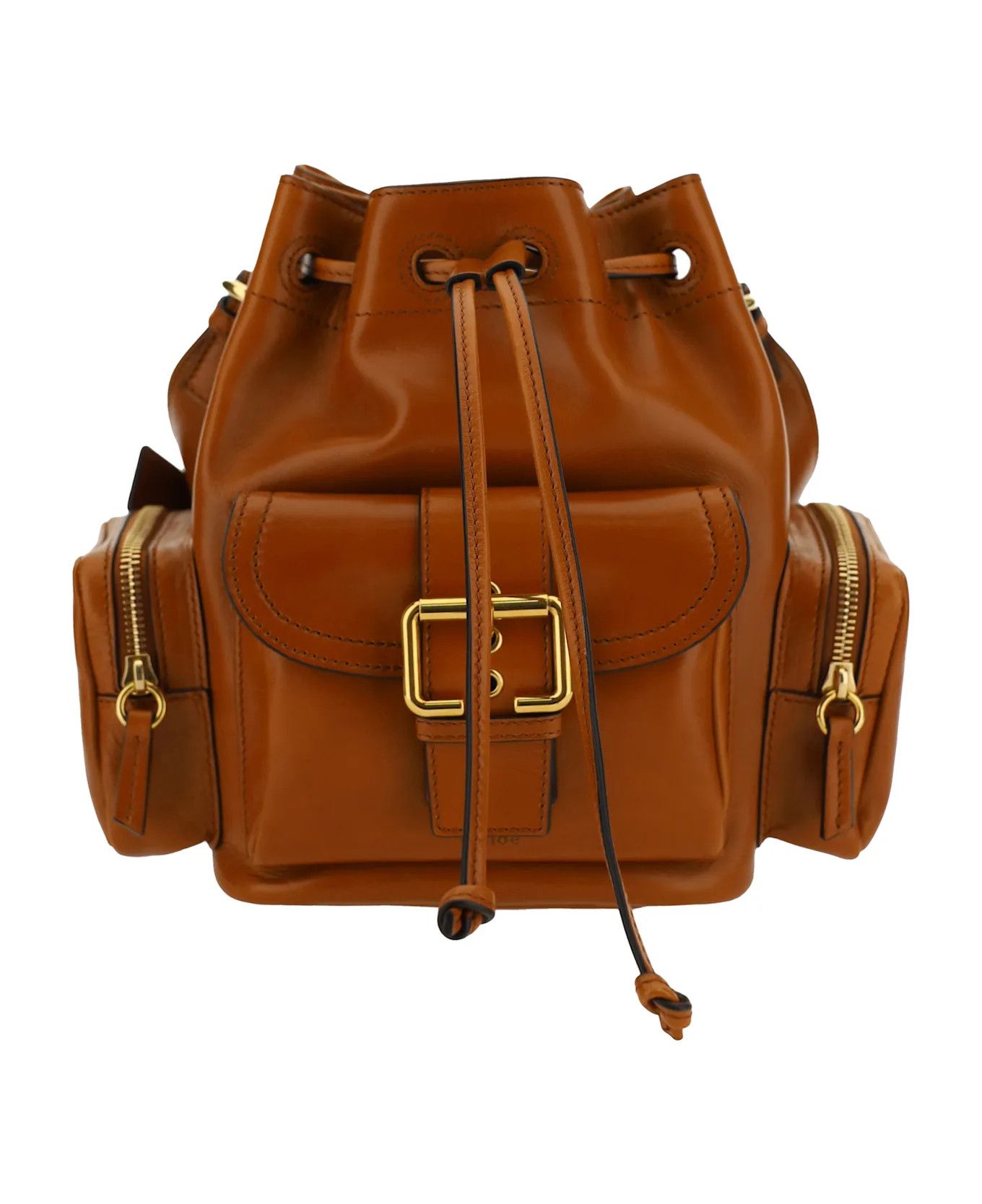 Chloe o1loc1c10126 Size: OS / Camera Bucket Clay Bag in Brown Size ONE SIZE - 1 Thumbnail