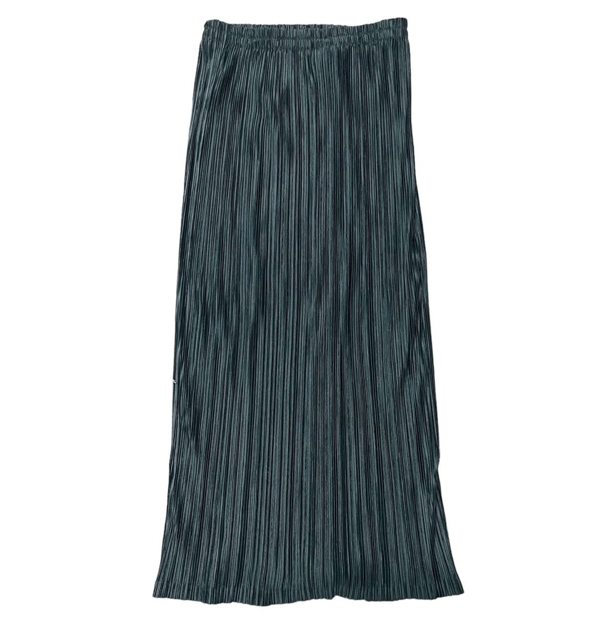 Issey Miyake 90s ISSEY MIYAKE PLEATED MIDI SKIRT RARE COLOUR Size 30" / US 8 / IT 44 - 2 Thumbnail