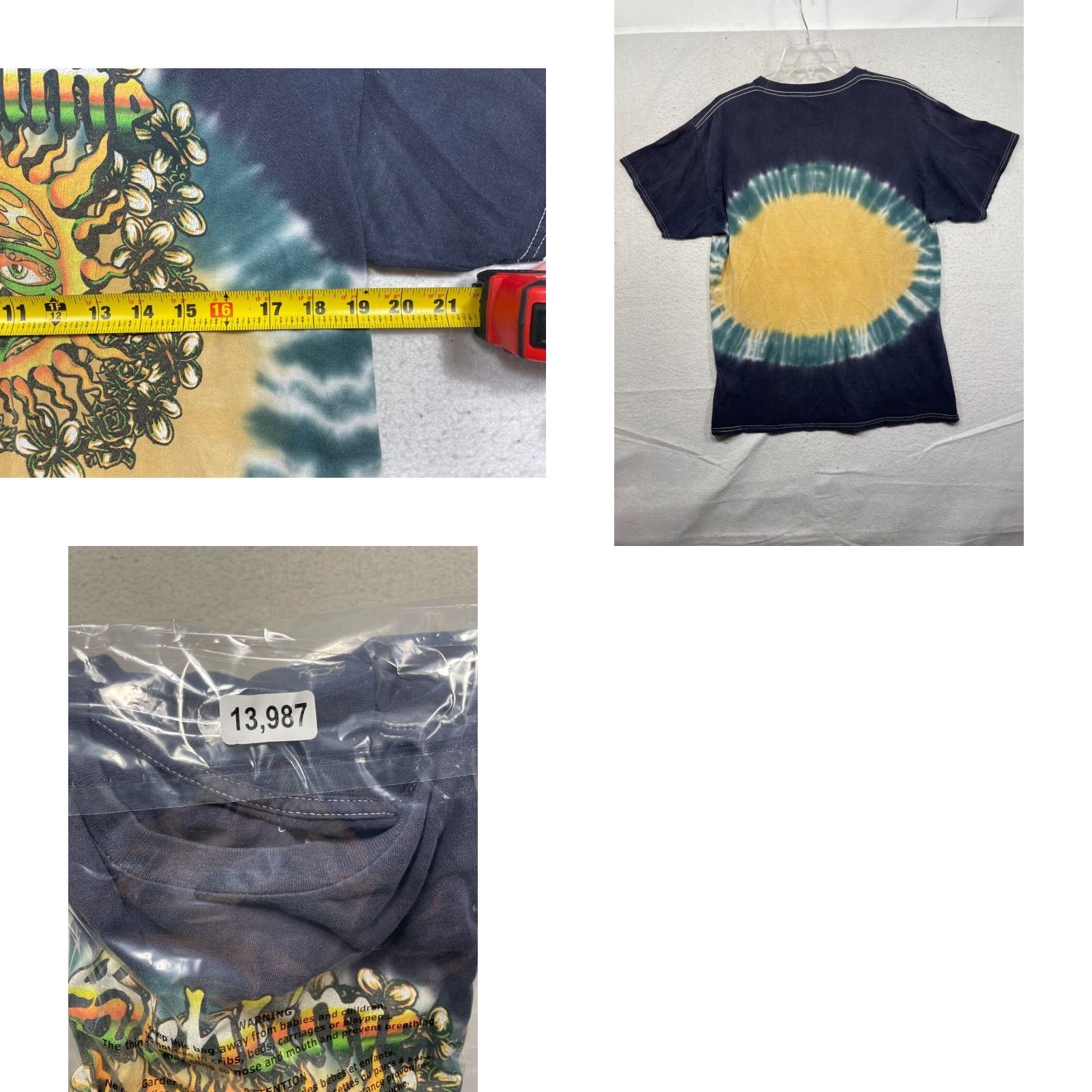 Vintage VINTAGE Sublime Shirt Mens XL Tie Dye Band Graphic Tee Officially Licensed Size US XL / EU 56 / 4 - 8 Thumbnail
