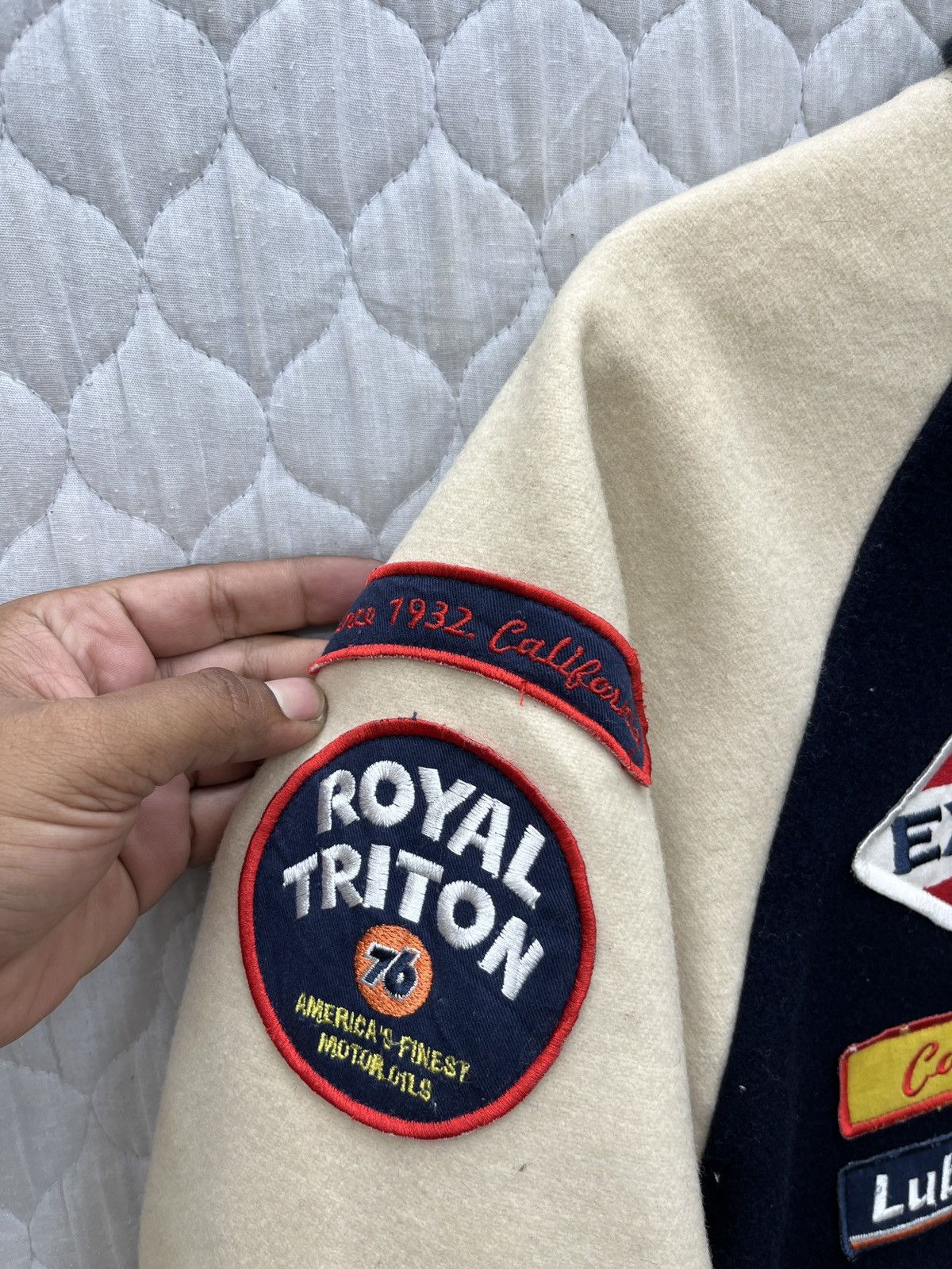 Sports Specialties 🔥🔥🔥STEALS 76 LUBRICANTS MOTOR OIL VARSITY JACKET Size US M / EU 48-50 / 2 - 12 Thumbnail