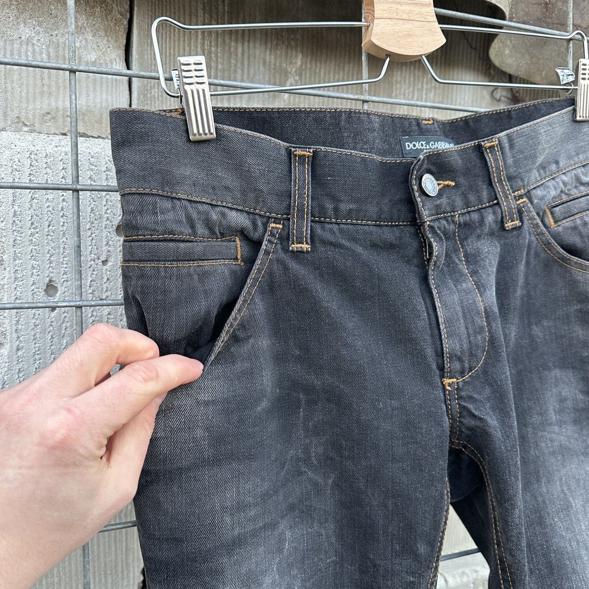 Dolce & Gabbana Dolce & Gabbana Denim Jeans Pants 48 Made In Italy Rare Size 34" / US 12 / IT 48 - 5 Thumbnail
