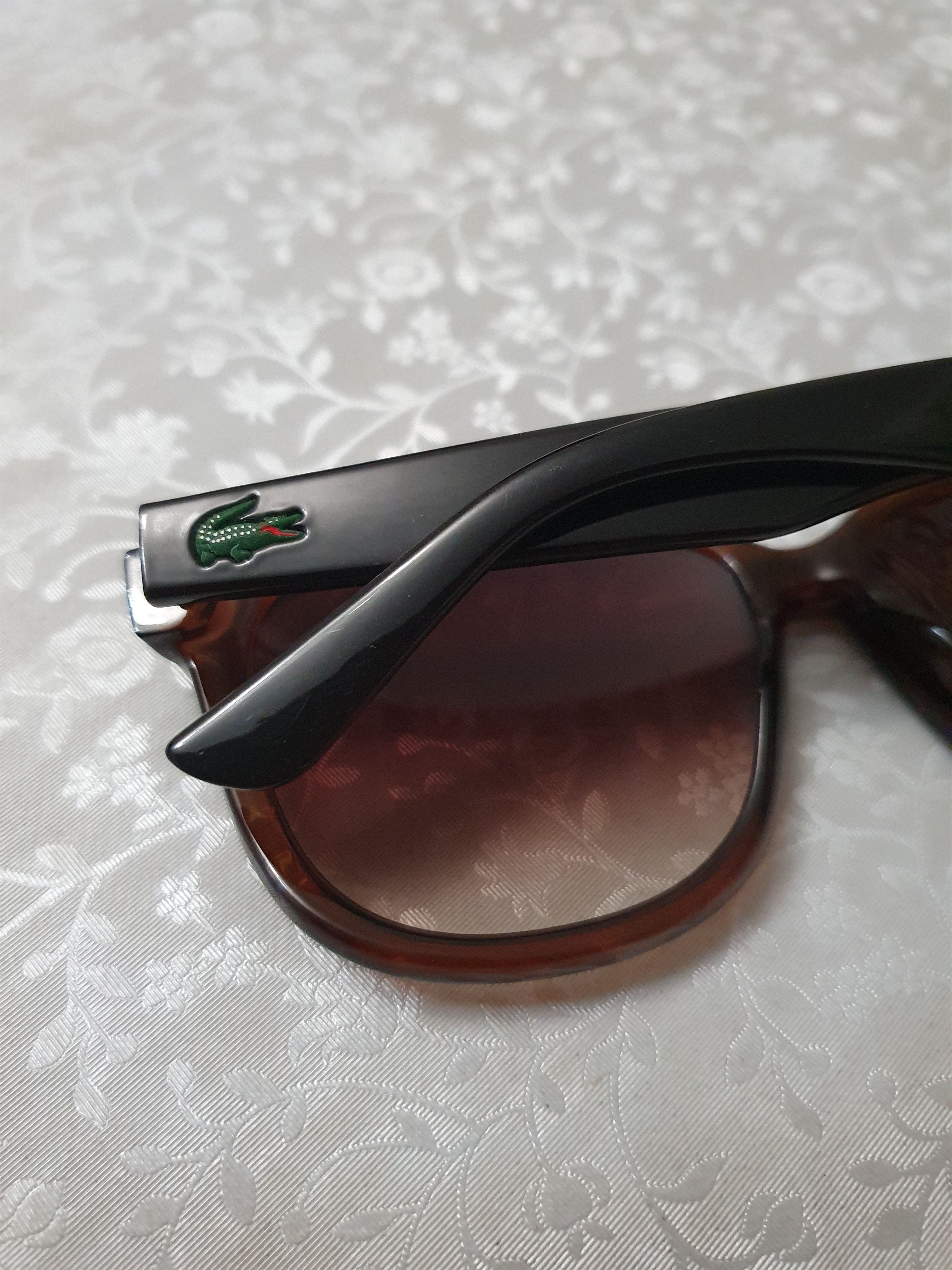Other Lacoste Live "Zebra Crocodile" 🐊 Y2k Streetwear Sunglasses Size ONE SIZE - 6 Thumbnail