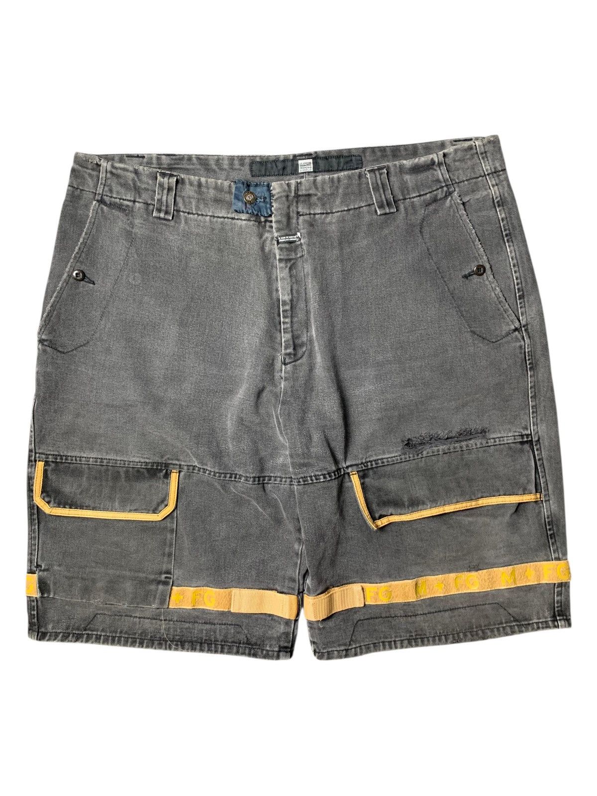 Marithe + Francois Girbaud 2000s Marithe Francois Girbaud Shuttle Tape Jorts Size US 43 - 1 Thumbnail