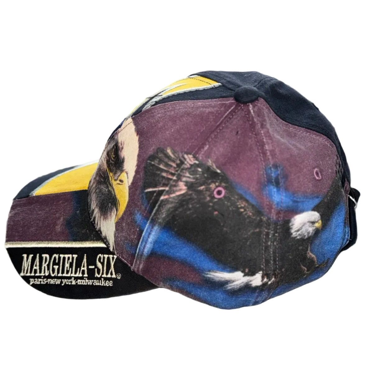 Maison Margiela × Supreme Supreme x Maison Margiela Black Split 6 Panel Hat Size ONE SIZE - 2 Thumbnail