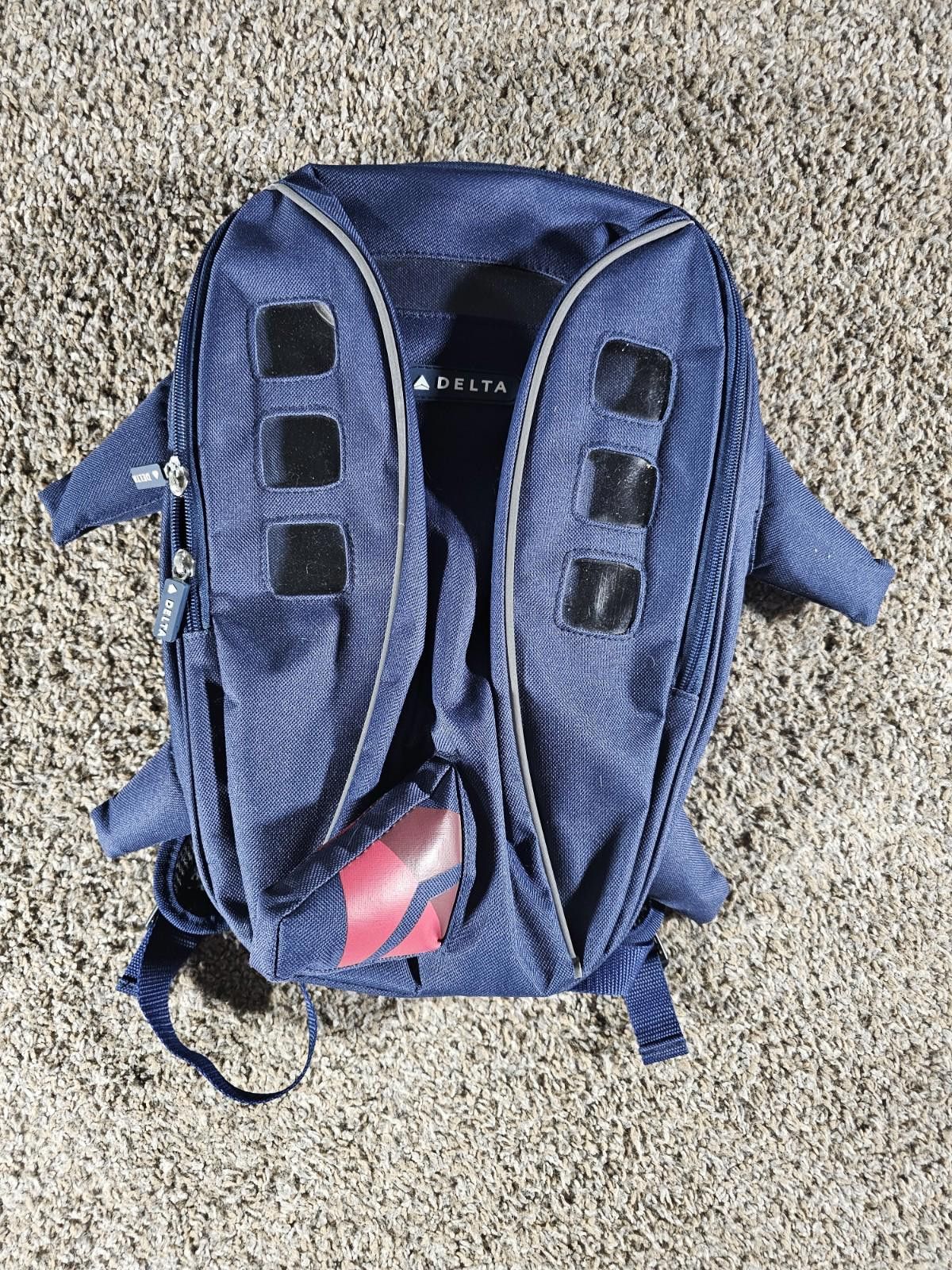 Designer DELTA AIRLINES Premium Airplane Backpack Travel Carry On Bag Size ONE SIZE - 1 Thumbnail