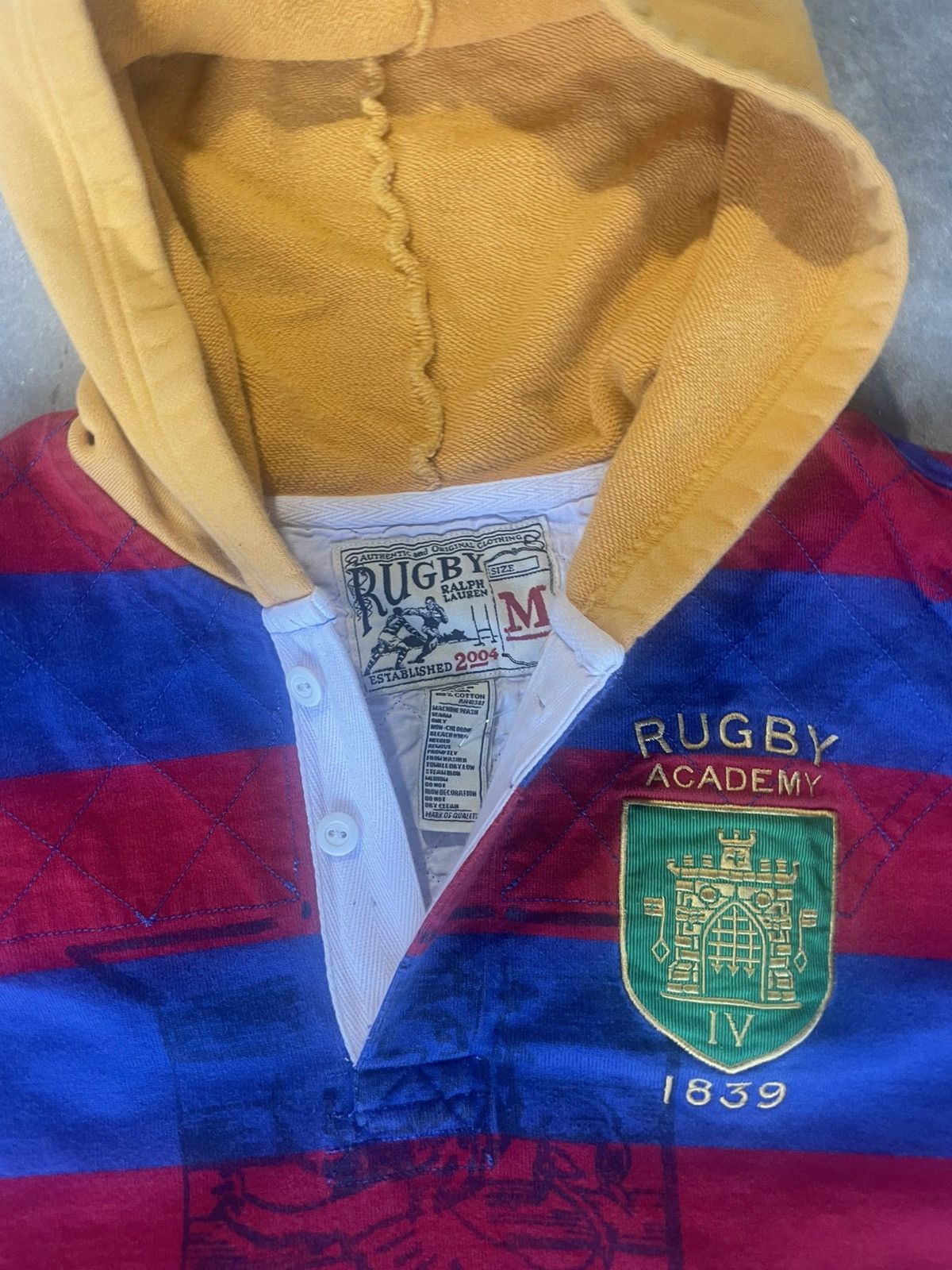 Polo Ralph Lauren Vintage Polo Ralph Lauren Rugby Size US M / EU 48-50 / 2 - 3 Thumbnail